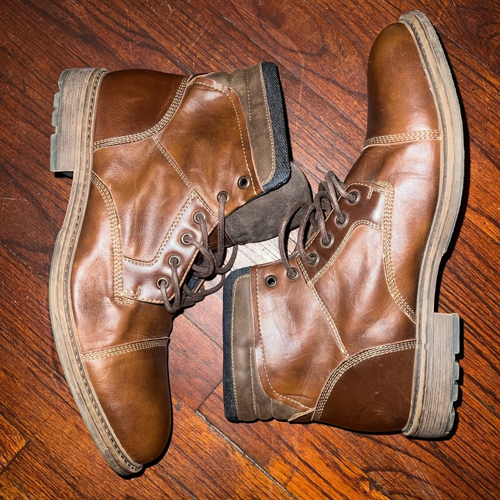 Sonoma Brown Leather Men's Boots